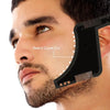 Men Beard Styling Template Stencil Comb