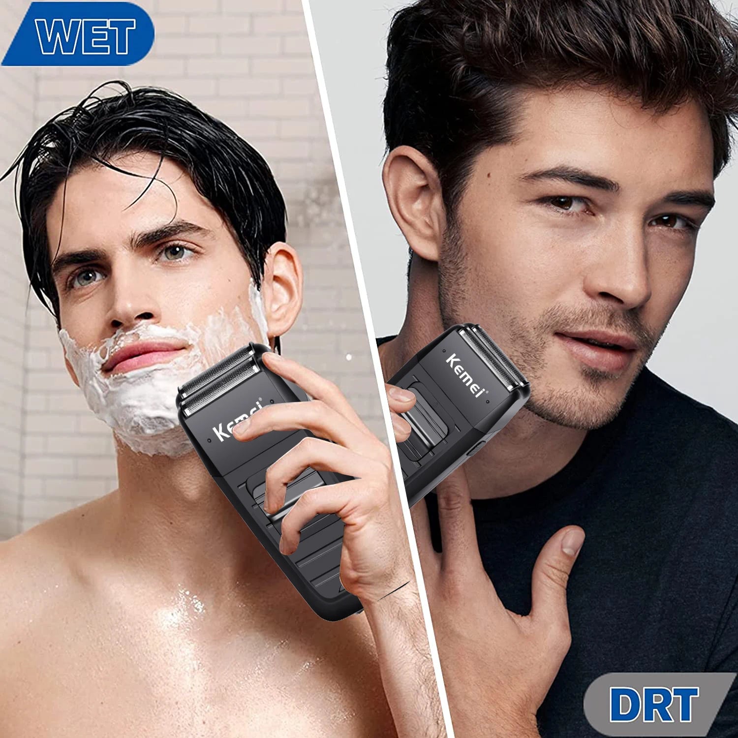 Rechargeable Cordless Shaver for Men