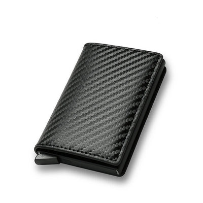 Carbon Fiber Slim Aluminum Men Wallet