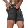 Men's cool Sportswear Double-deck Running Shorts