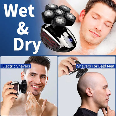 7D Multifunction Waterproof Electric Razor Shaver