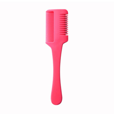 Hair Cutting Comb With Blade