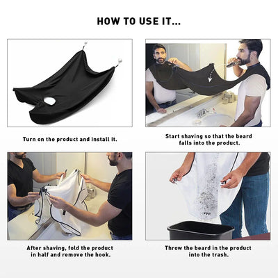 Men's Bathroom Beard Shaving Aprons