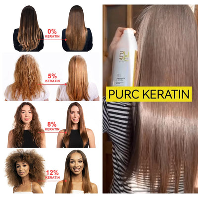 Professional 1000ml Hair Straightening Keratin