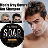 Hair Darkening Shampoo Bar for Gray Hair Coverage Soap