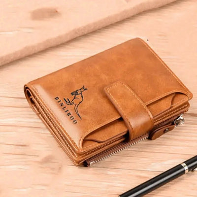 PU LeatherMen's Coin Purse Wallet