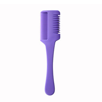 Hair Cutting Comb With Blade