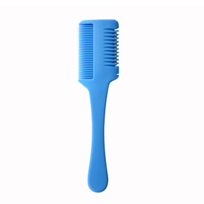 Hair Cutting Comb With Blade