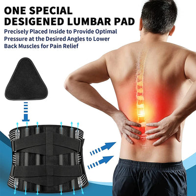 Adjustable Elastic Lumbar Back Belt